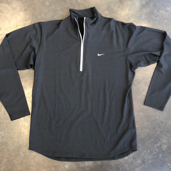Nike Other - Nike XL dri fit 3/4 zip black worn once